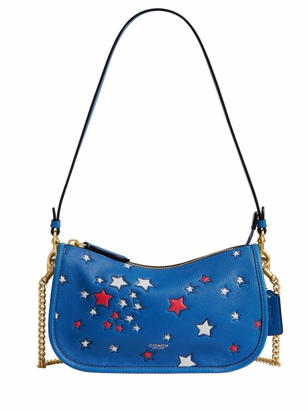 Coach Waverly Small Leather Americana Shoulder Bag